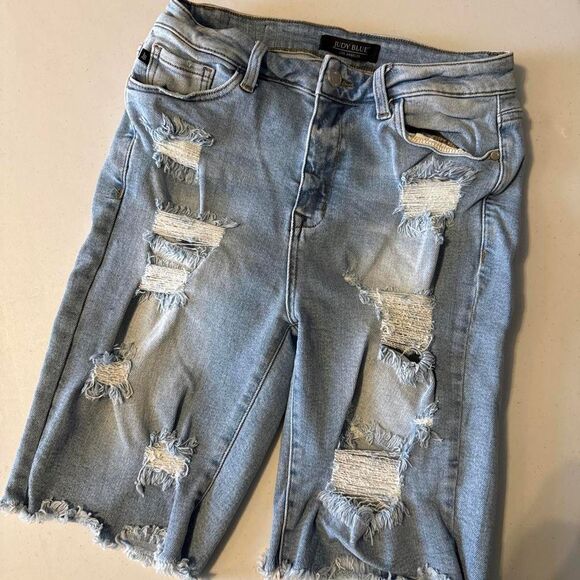 Judy Blue Pants - Judy-blue Women's Blue Shorts